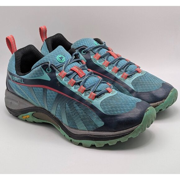 Merrell Siren Edge 3 Running Trail Sneakers Hiking Shoes Women's Size 6.5 Vibram - Picture 1 of 6